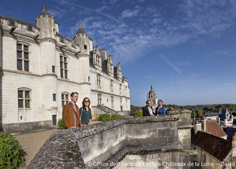 Guided tour of the town of Loches