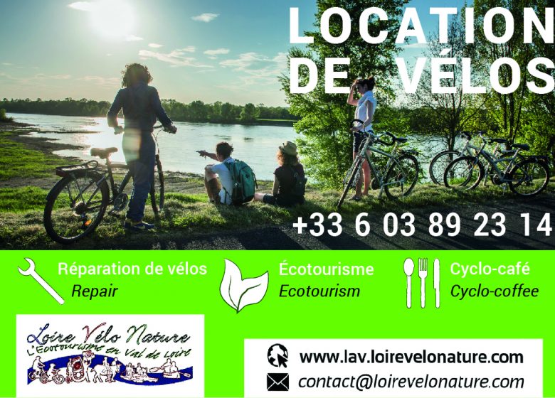 Loire Radfahren Natur